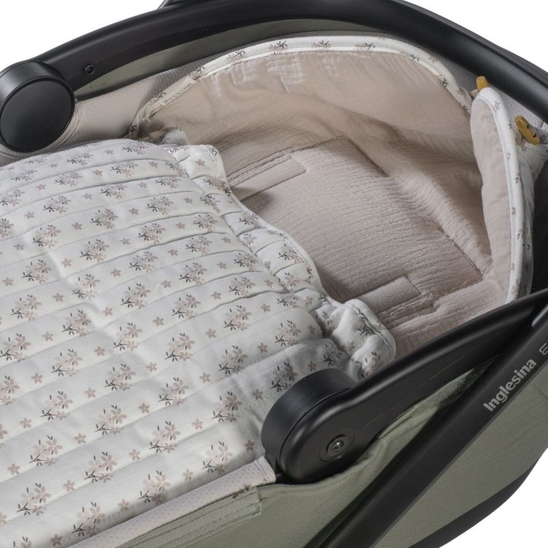 Nid d'ange chancelière Siège Auto Groupe 0 Été Botton Fleurs Walking Mum Produit 4
