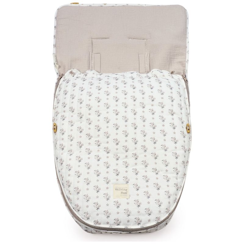 Nid d'ange chancelière Siège Auto Groupe 0 Été Botton Fleurs Walking Mum Produit 5