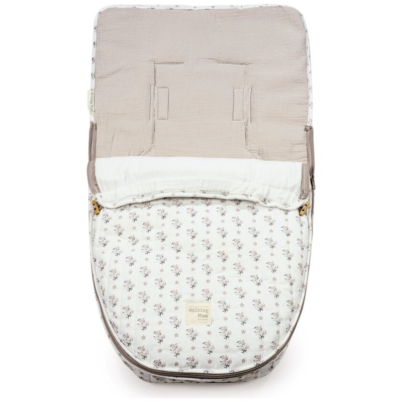 Nid d'ange chancelière Siège Auto Groupe 0 Été Botton Fleurs Walking Mum Produit 6