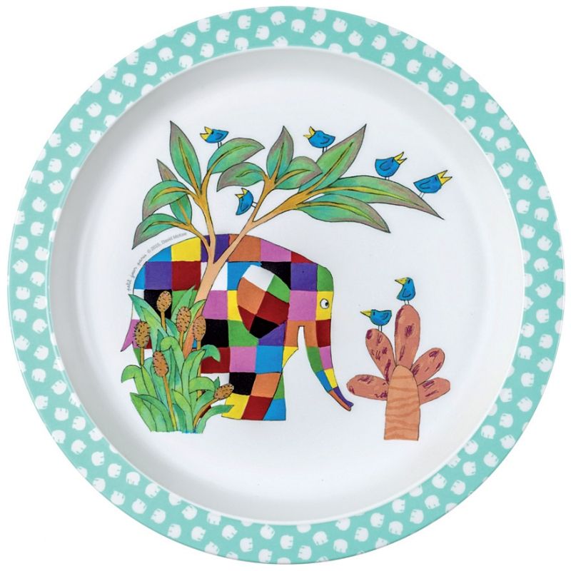 Assiette plate Elmer Petit Jour Paris