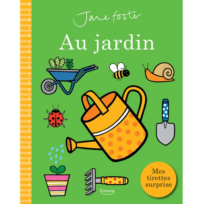 Livre Au jardin Editions Kimane