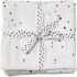 Lot de 2 langes Dreamy dots blanc (70 x 70 cm) - Done by Deer