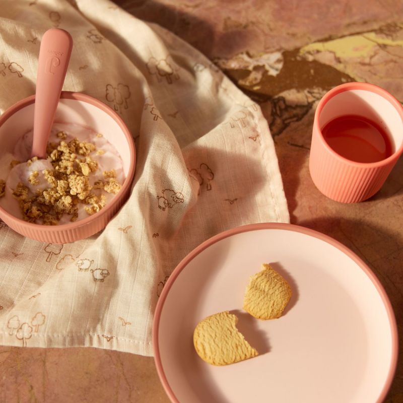 Coffret repas en silicone Blush Shades (4 pièces) Jollein Ambiance 7