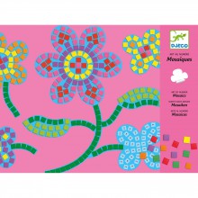 Kit de réalisation mosaïque Fleurs  par Djeco