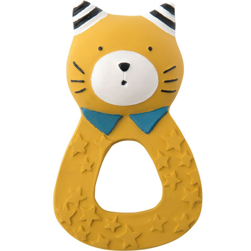 Anneau de dentition Chat Les Moustaches Moulin Roty