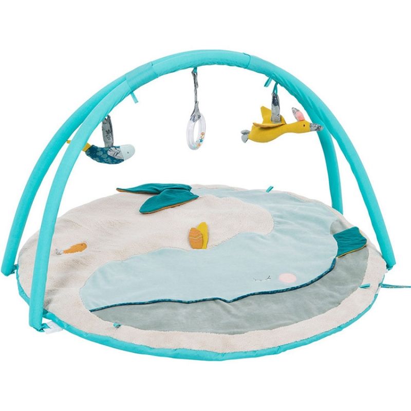 Tapis d'éveil avec arches baleine Joséphine Le voyage d'Olga Moulin Roty