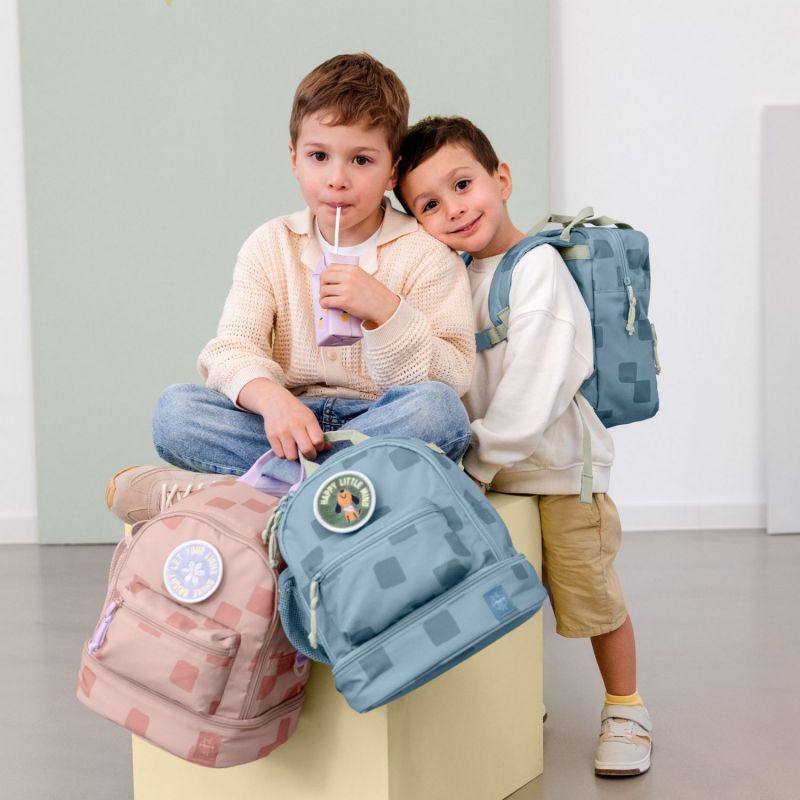 Mini sac à dos carré Pattern Party bleu Lässig Ambiance 3