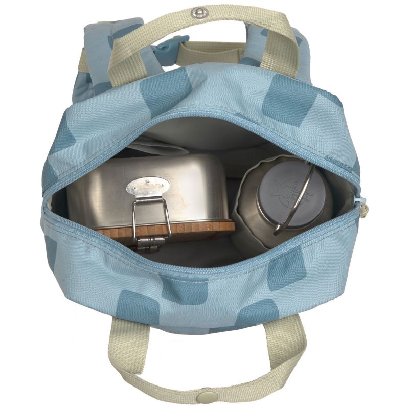 Mini sac à dos carré Pattern Party bleu Lässig Produit 7