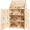 Grande Maison de poupée Victorienne en bois sur 4 niveaux Plan Toys Produit 3