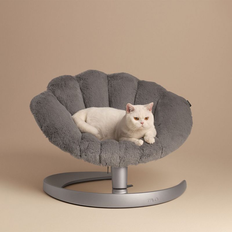 Lit pour animaux de compagnie et fauteuil suspendu SHELL LUNAR Tavo Ambiance 8