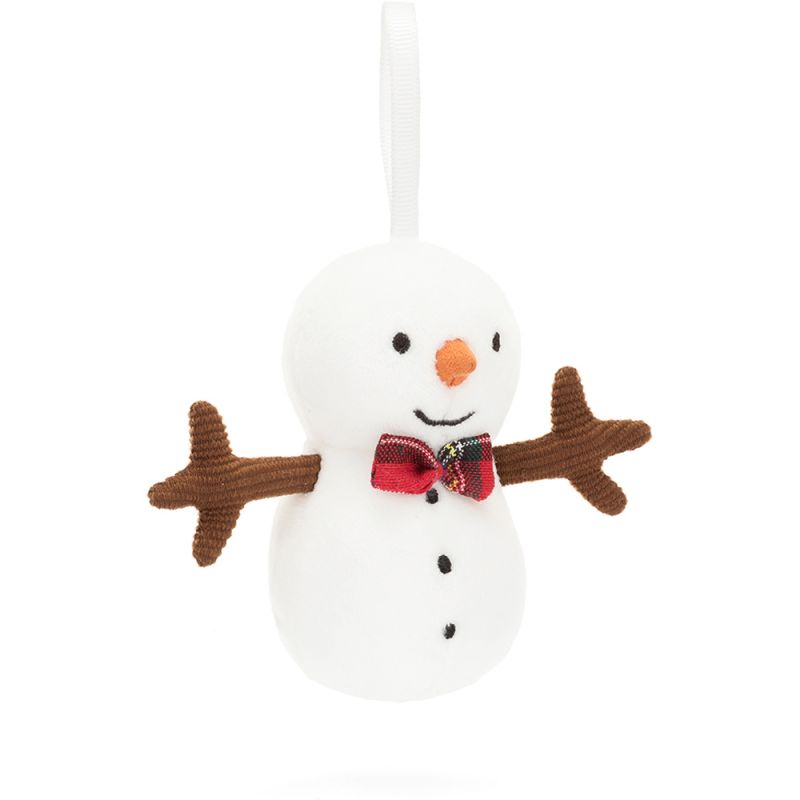 Bonhomme de neige à suspendre (9 cm) Jellycat