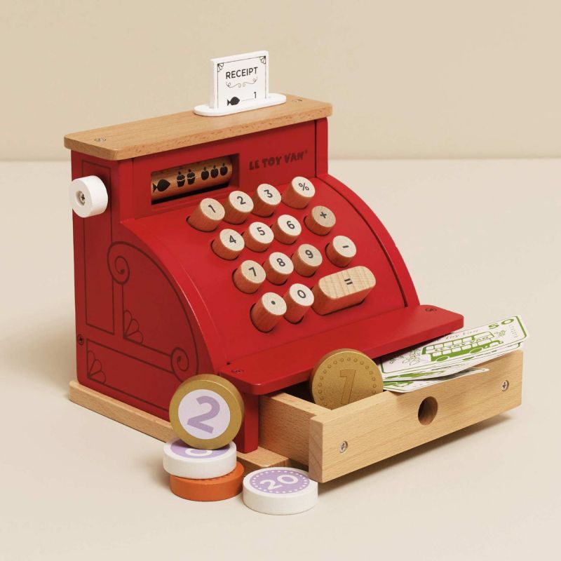 Caisse enregistreuse en bois FSC Le Toy Van Ambiance 3