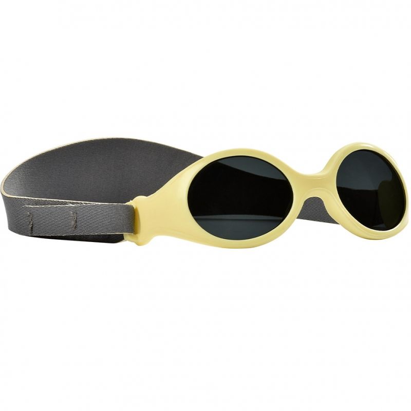 Lunettes de soleil bandeau jaunes (Taille XS : naissance) Béaba
