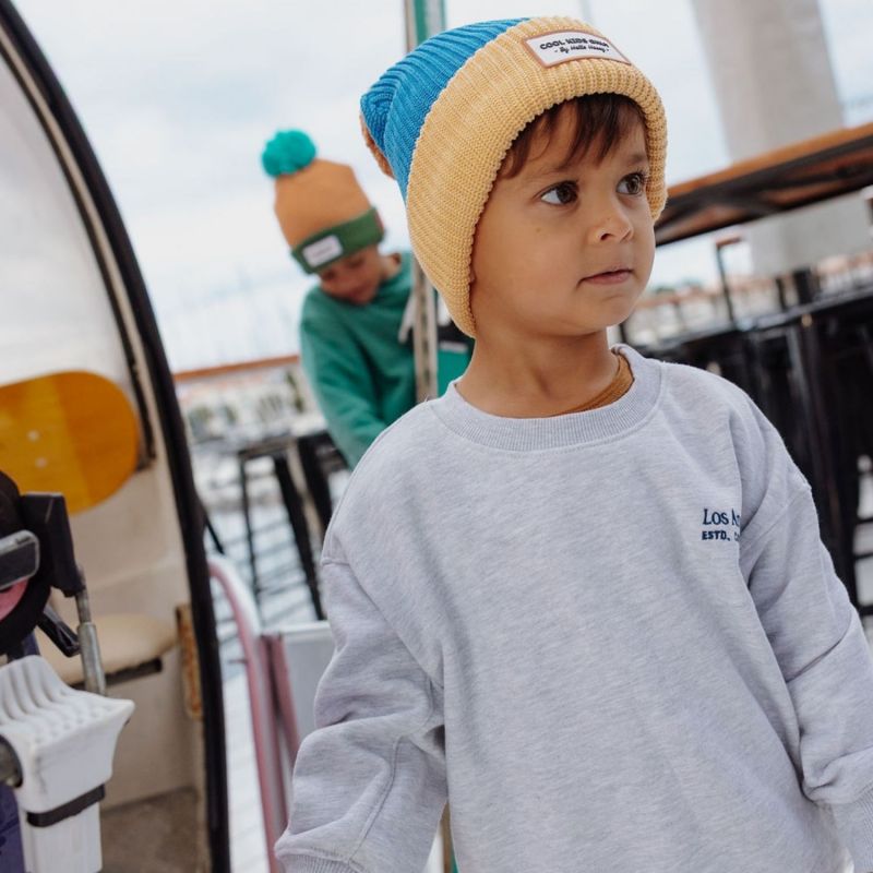 Bonnet Color Block Kingfisher (6 ans et +) Hello Hossy Ambiance 5