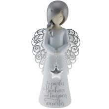 Statuette ange Portes du bonheur (12,5 cm)  par You Are An Angel