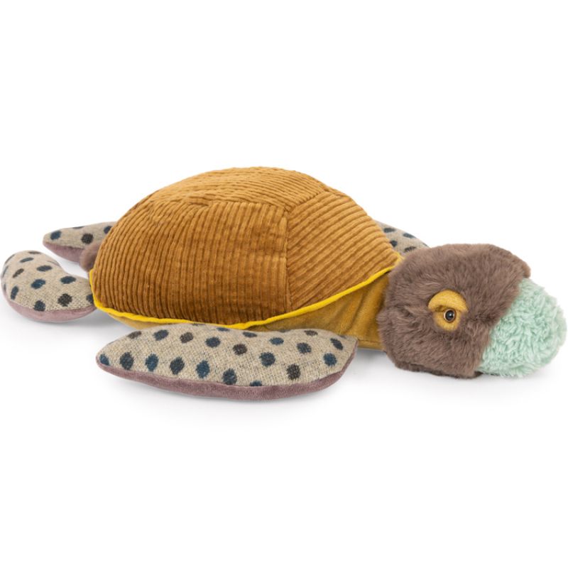 Peluche Petite tortue Tout autour du monde (36 cm) Moulin Roty