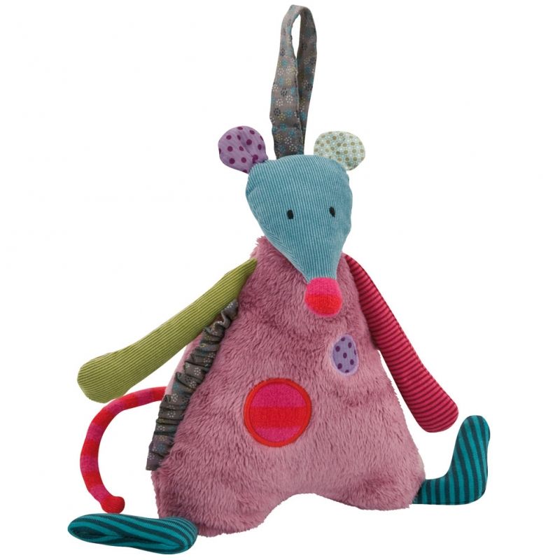 Souris musicale Jolis pas Beaux (24cm) Moulin Roty