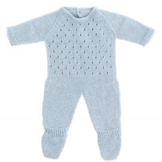 Pyjama bleu pour poupée de 38 cm - Miniland