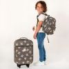 Valise à roulettes enfant Avions kaki Kidzroom Ambiance 6