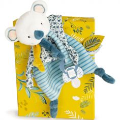 Coffret doudou attache sucette Yoca le koala (20 cm)