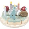 Gâteau d'anniversaire en bois (26 pièces)  par Little Dutch