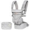 Porte bébé Omni 360 Cool Air Mesh gris perle - Ergobaby