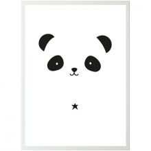 Affiche panda (50 x 70 cm)  par A Little Lovely Company