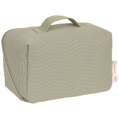 Trousse de toilette Flex coutures à vagues menthe