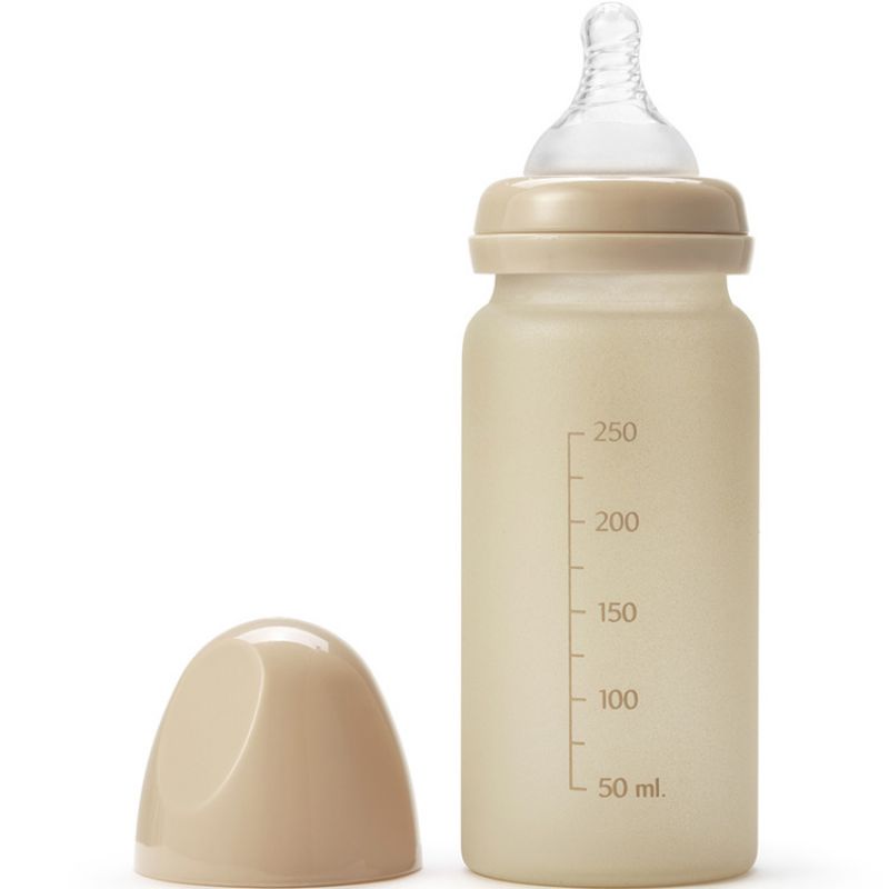Biberon en verre Pure Khaki (250 ml) Elodie Details