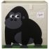 Cube de rangement Gorille (33 x 33 cm) - 3 sprouts Cube de rangement Gorille (33 x 33 cm) - 3 sprouts