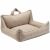 Variation Beige du produit Fauteuil pour animaux M Biscuit de la marque Wigiwama