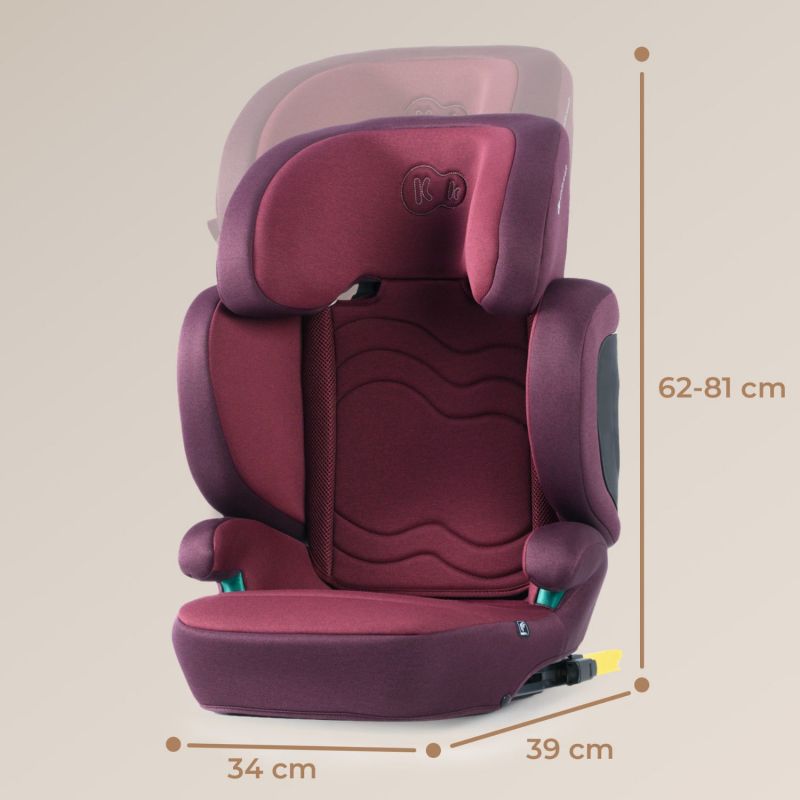Siège auto Xpand 2 i-Size Cherry Pearl (groupe 2-3) Kinderkraft Ambiance 9