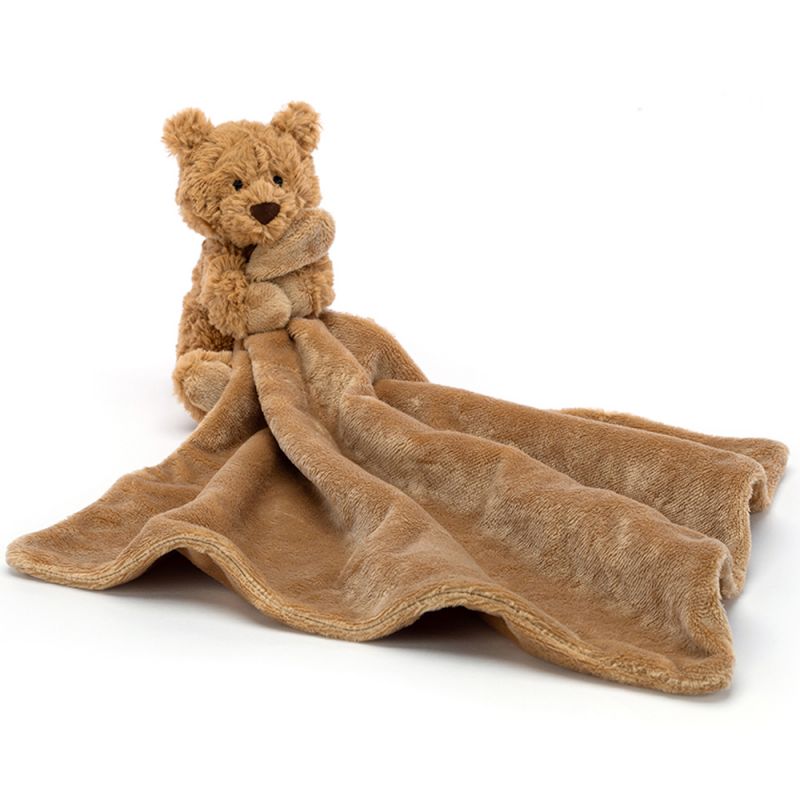 Doudou plat attache sucette Bartholomew (34 cm) Jellycat