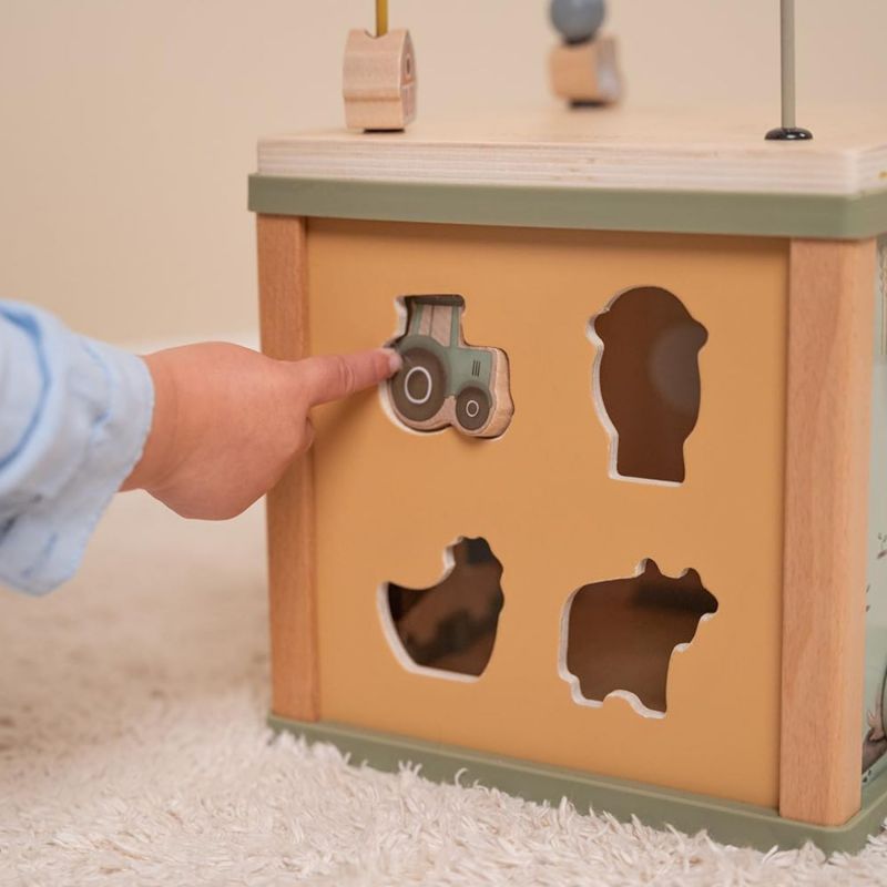 Cube d'activités en bois Little Farm Little Dutch Ambiance 9