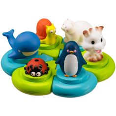 Jouet de bain bébé DHKLFA, jouets pour le bain bébé pour baignoire et  piscine, bateau électrique, 4 canards, jouet pour enfant, cadeaux pour bain  bébé