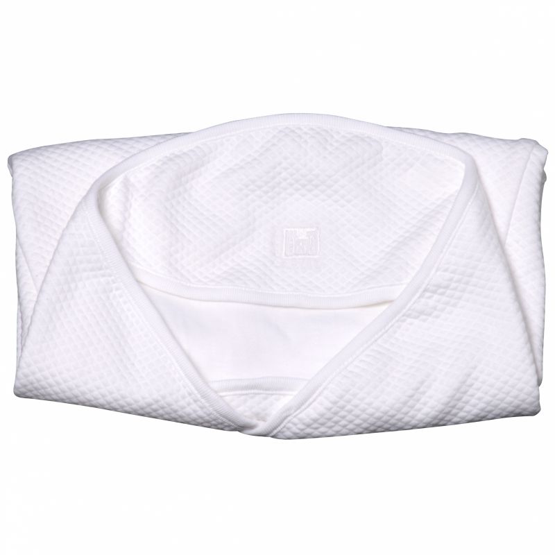 Babynomade fleur de coton blanc (0-4 mois) Red Castle
