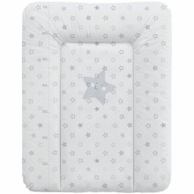 Matelas à langer Confort avec toise étoiles blanc (50 x 70 cm)  par Babycalin