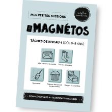 Magnets Tâches de niveau 4 (dès 8 ans) - Les Magnétos  par Les belles combines