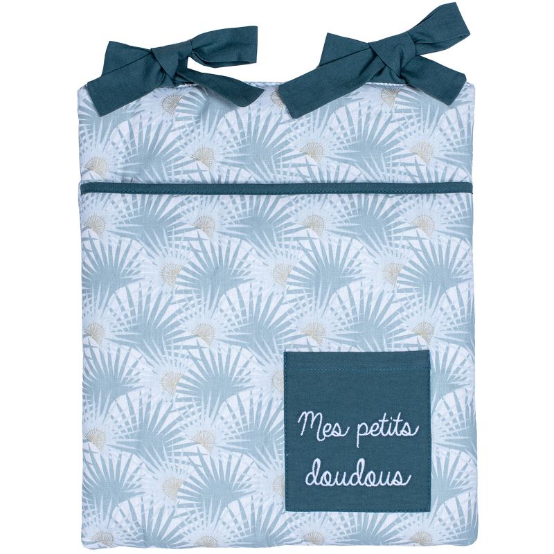 Range pyjama Palm Springs vert d'eau et blanc BB & Co