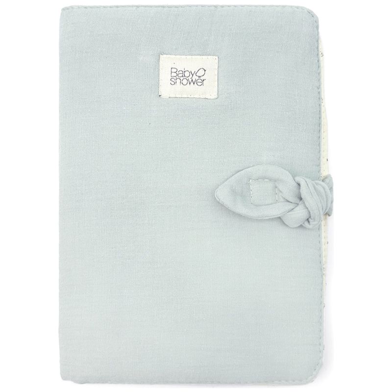 Protège carnet de santé Knot Mint Breeze Babyshower Produit 1