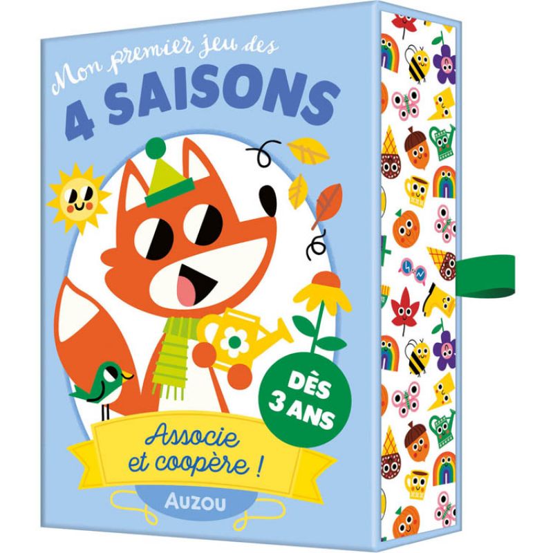 Mon premier jeu des 4 saisons : associe et coopère ! Auzou Editions