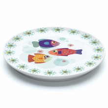 Assiette plate en porcelaine Pain d'épices (20,5 cm)  par Djeco