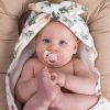 Sucette orthodontique en silicone Binky Bow Misty Pink (3 mois et +) Elodie Details Ambiance 4
