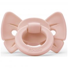Sucette Binky Bow Misty Pink (3 mois et +) - Elodie Details