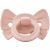 Variation Rose du produit Sucette orthodontique en silicone Binky Bow Misty Pink (3 mois et +) de la marque Elodie Details