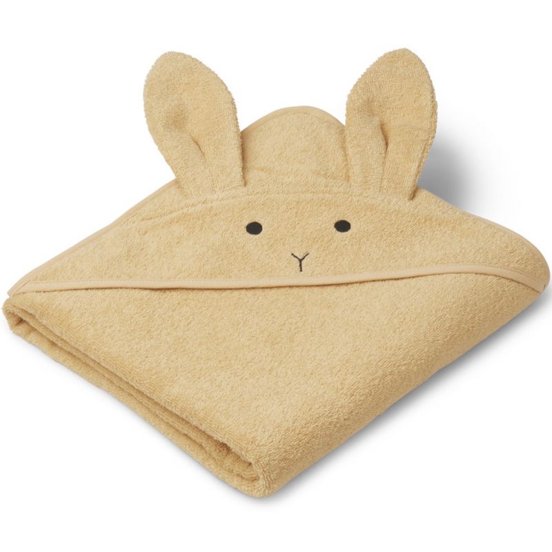 Cape de bain Augusta lapin smoothie jaune Liewood