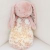 Peluche bruit blanc lapin Toile de Jouy rose Tartine et Chocolat Ambiance 3