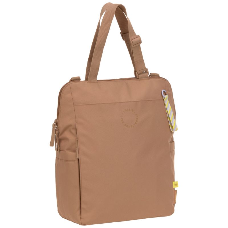 Sac à langer convertible en sac à dos amande Lässig Produit 4