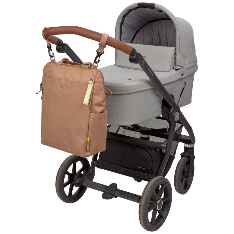 Sac à langer convertible en sac à dos amande Lässig Produit 6