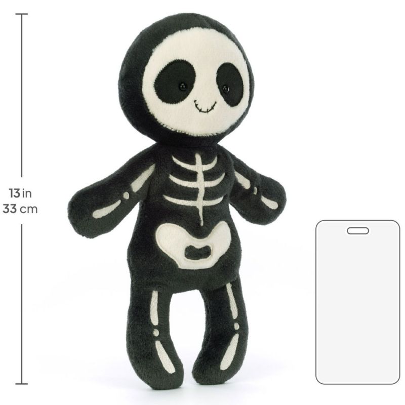 Peluche Bob le squelette (33 cm) Jellycat Produit 6